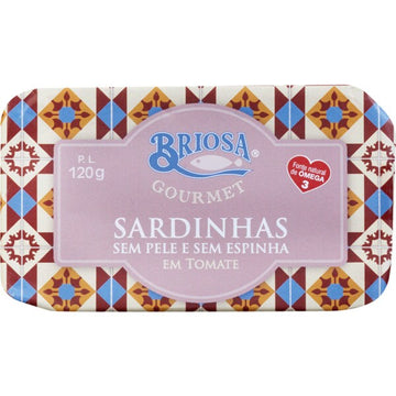 Briosa, File de Sardine în sos de tomate picant, 120g